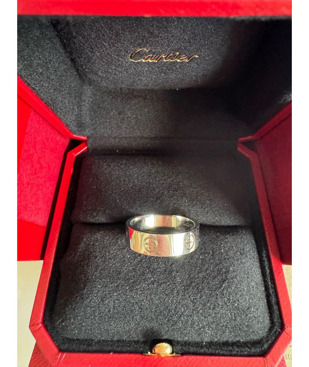 CARTIER Серебряное кольцо из белого золота, фото 8