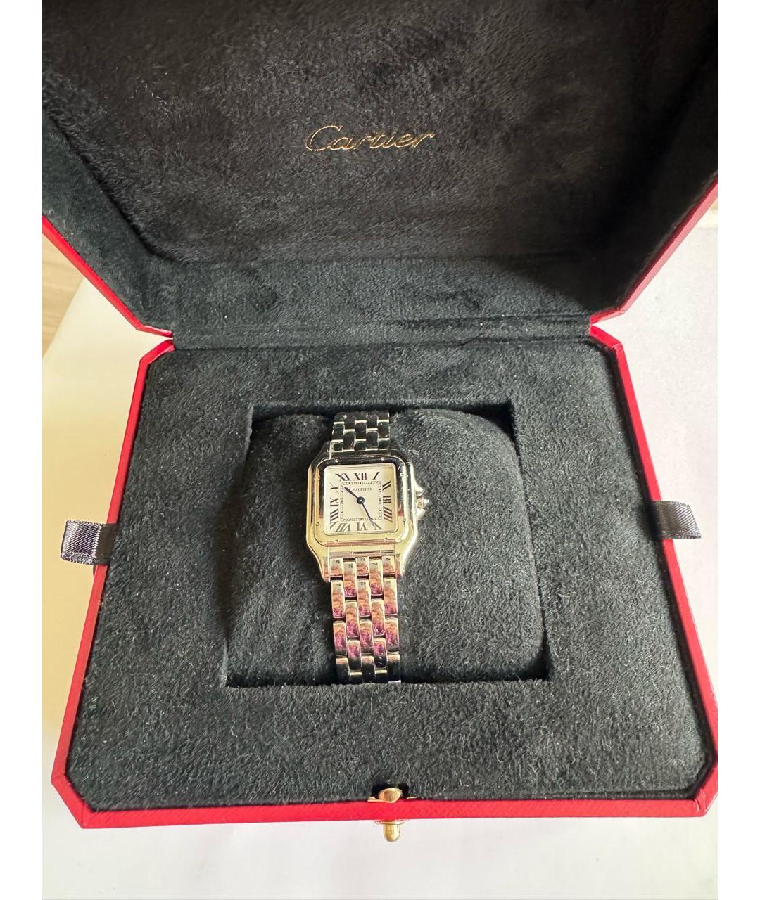 CARTIER Серебряные часы, фото 6