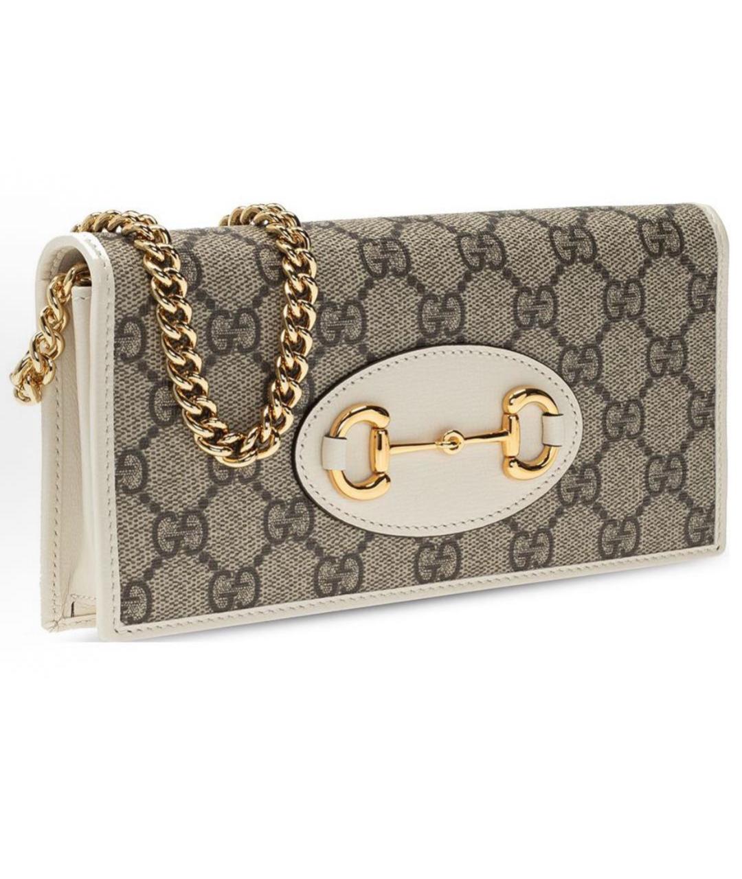 GUCCI Бежевый кошелек, фото 2