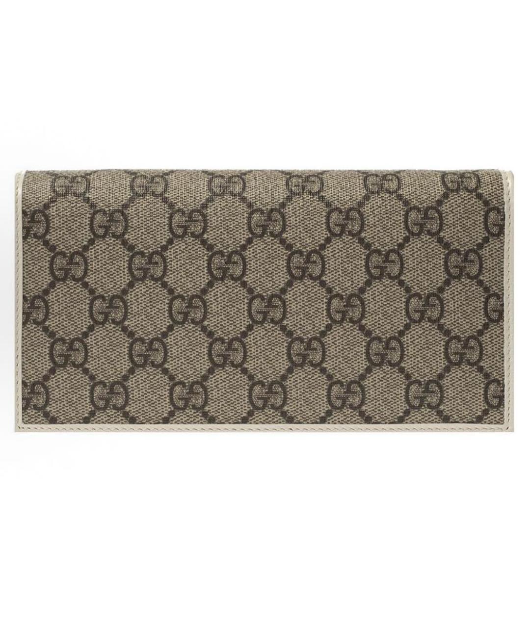 GUCCI Бежевый кошелек, фото 3