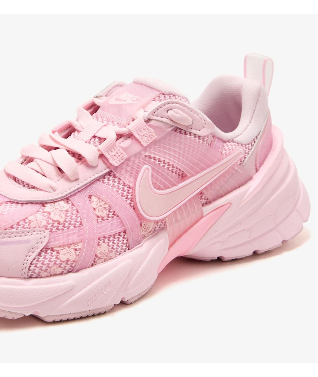 NIKE Розовые текстильные кроссовки, фото 4