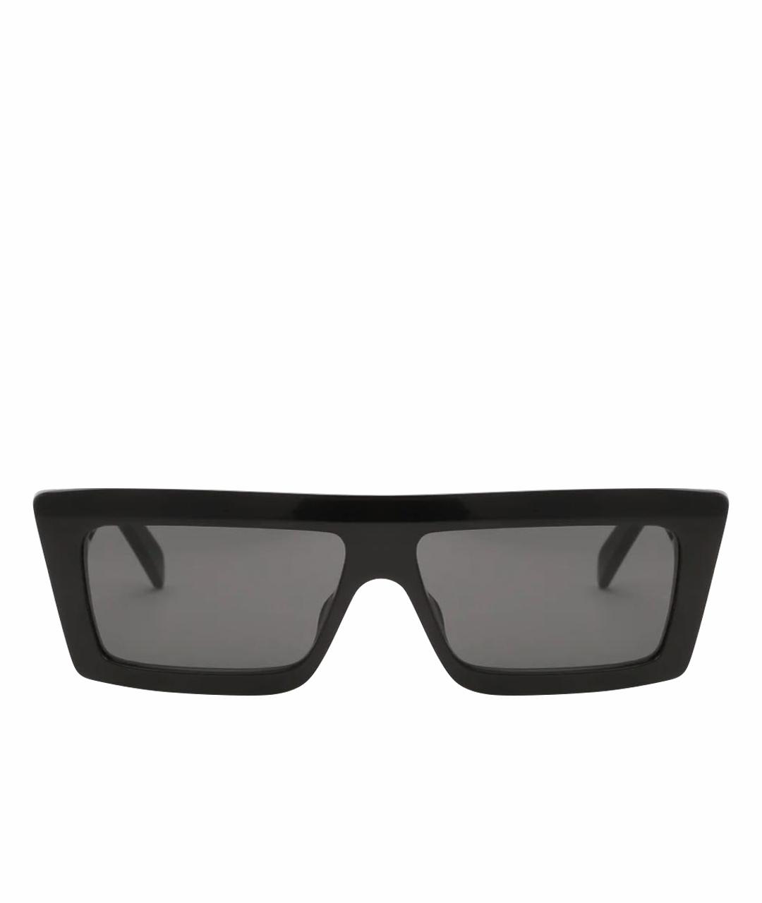 CELINE Черные пластиковые солнцезащитные очки, фото 1