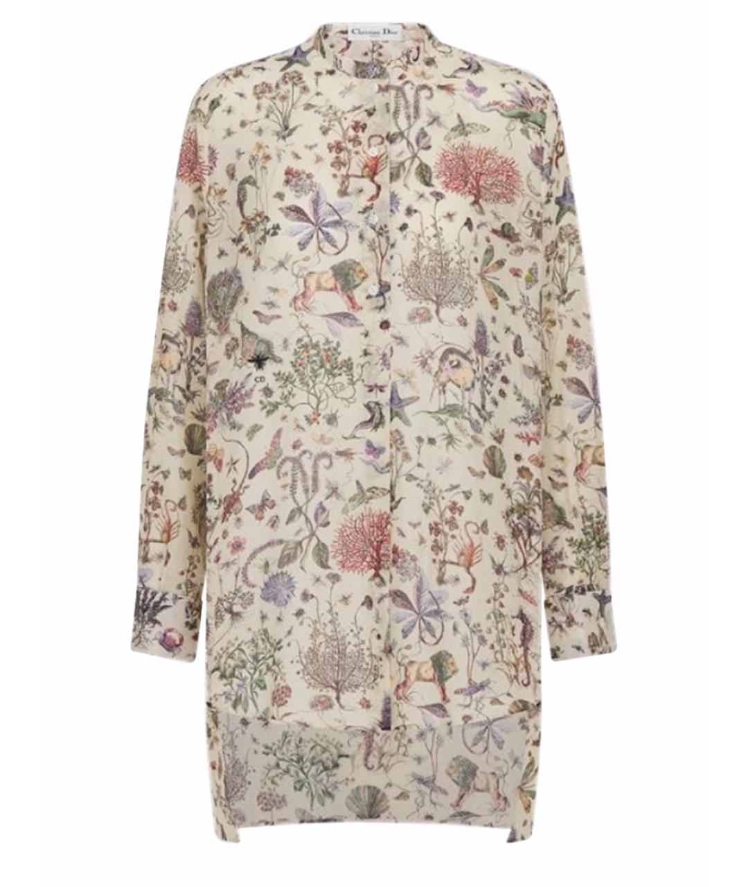 CHRISTIAN DIOR Мульти хлопковая блузы, фото 1