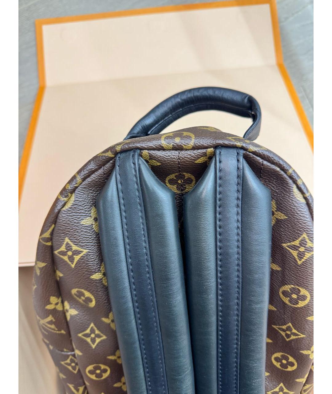 LOUIS VUITTON Коричневый рюкзак, фото 3