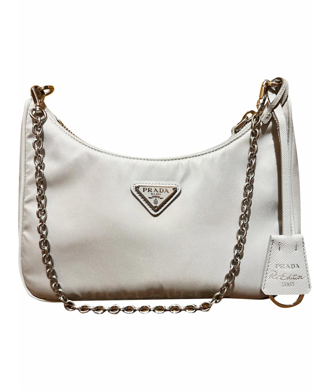 PRADA Серая сумка с короткими ручками, фото 1