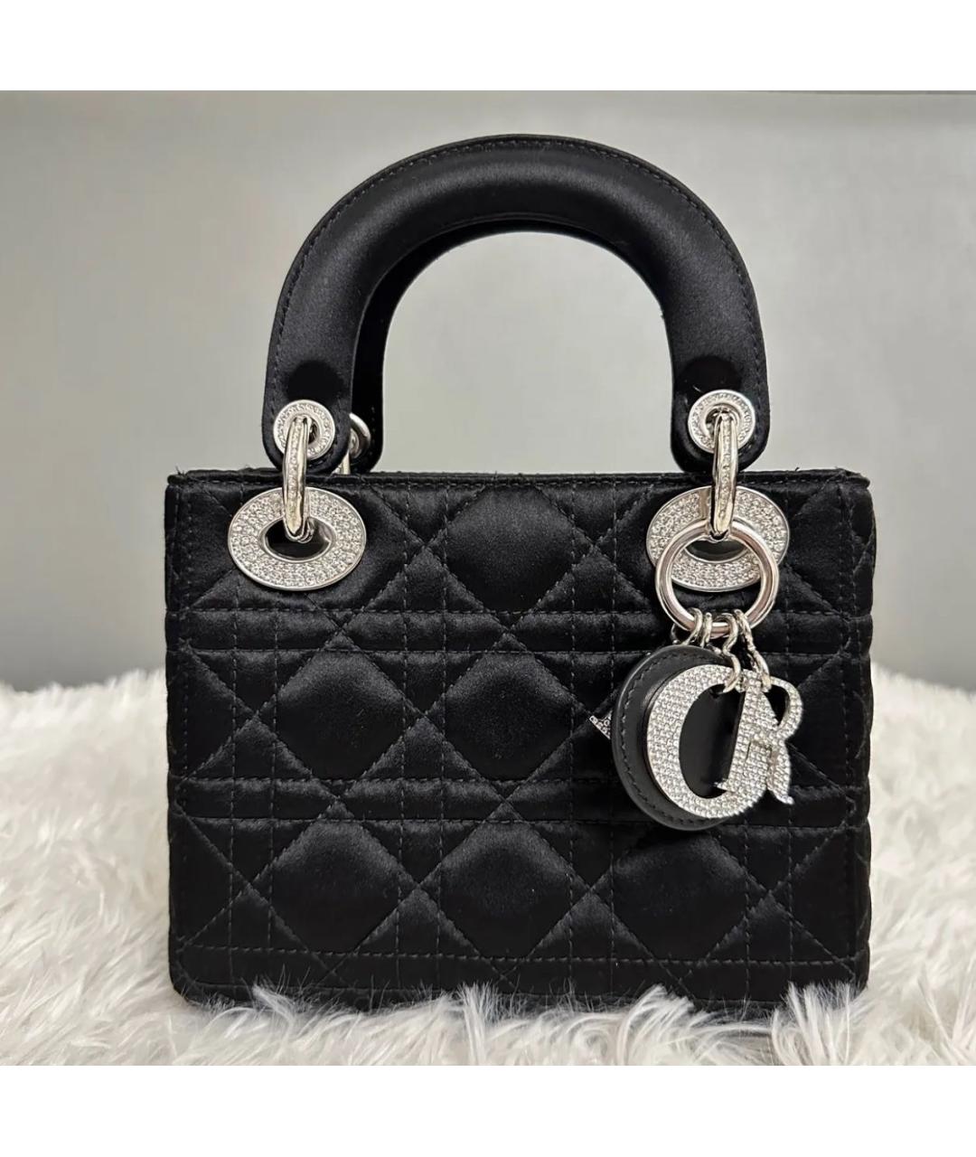 CHRISTIAN DIOR Черная сумка с короткими ручками, фото 2
