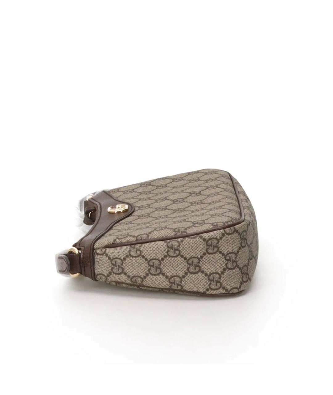 GUCCI Бежевая сумка с короткими ручками, фото 2