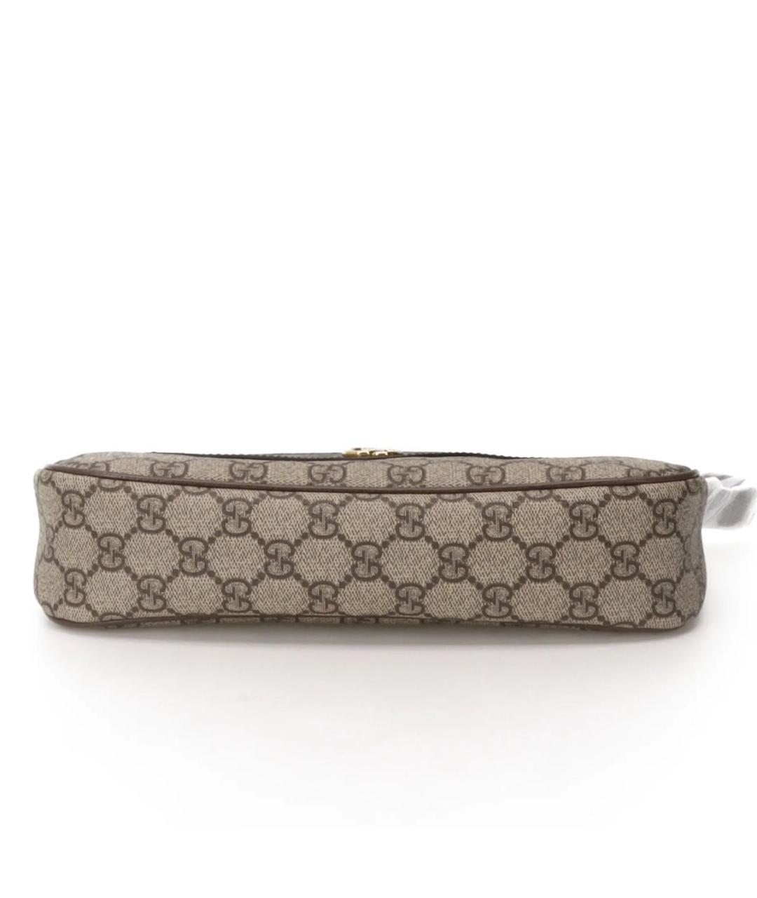 GUCCI Бежевая сумка с короткими ручками, фото 5