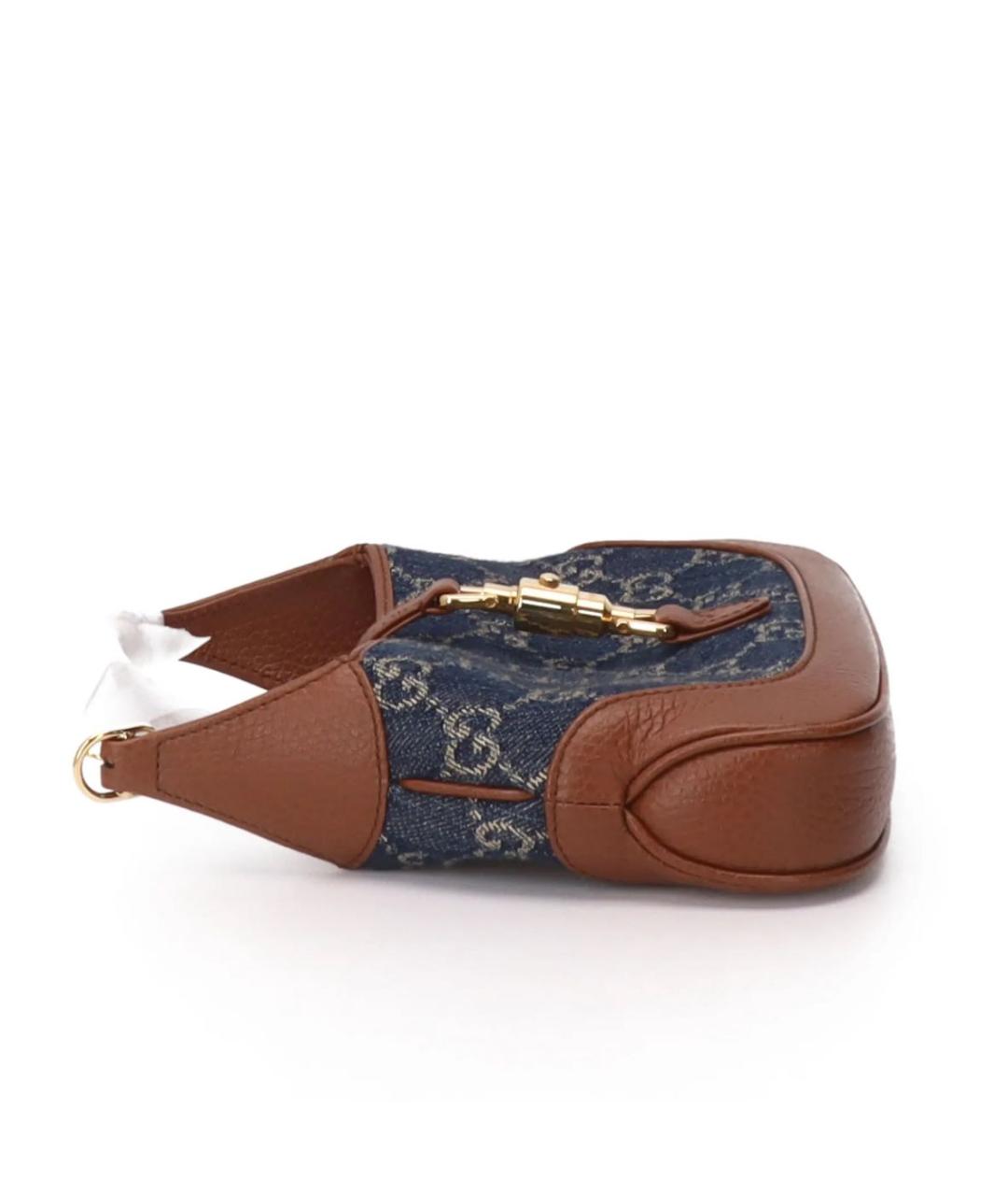 GUCCI Темно-синяя сумка через плечо, фото 2