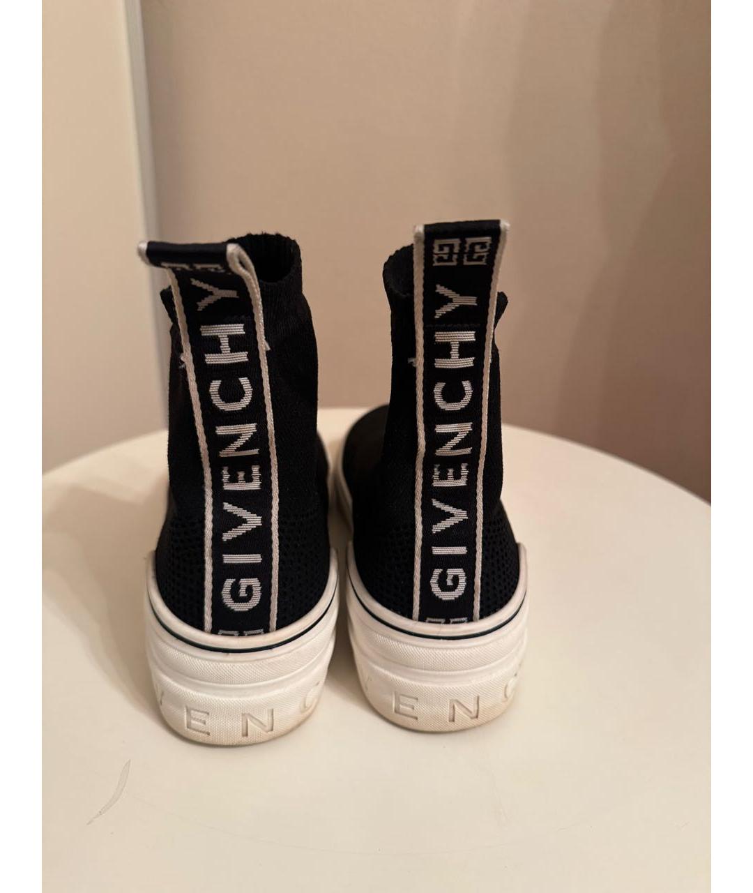 GIVENCHY Черные синтетические ботинки, фото 4
