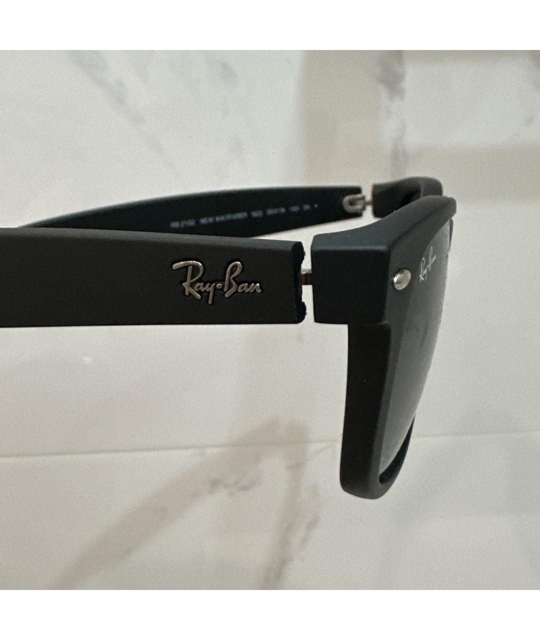 RAY BAN Черные солнцезащитные очки, фото 3
