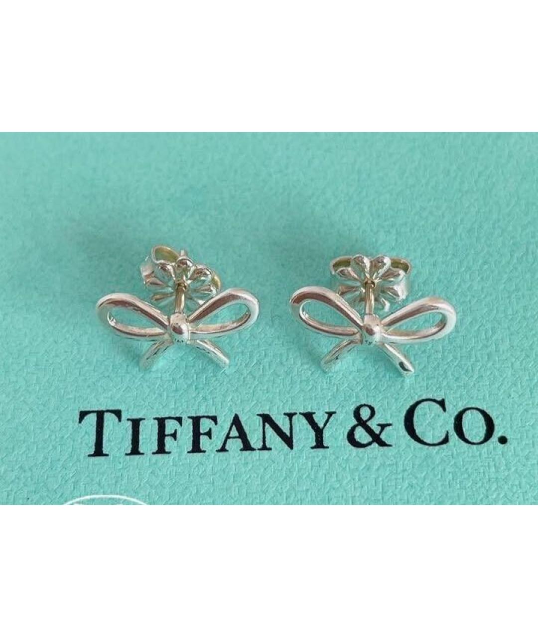 TIFFANY&CO Серебряные серебряные серьги, фото 2