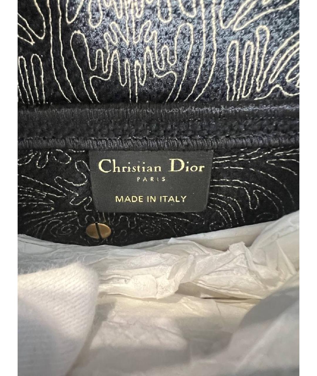 CHRISTIAN DIOR Жаккардовая сумка через плечо, фото 9