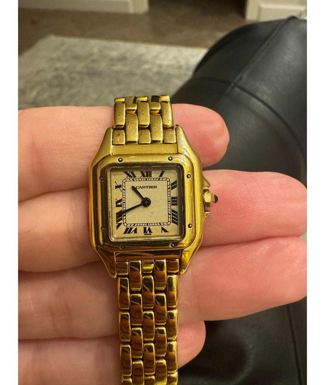 CARTIER Золотые часы из розового золота, фото 2