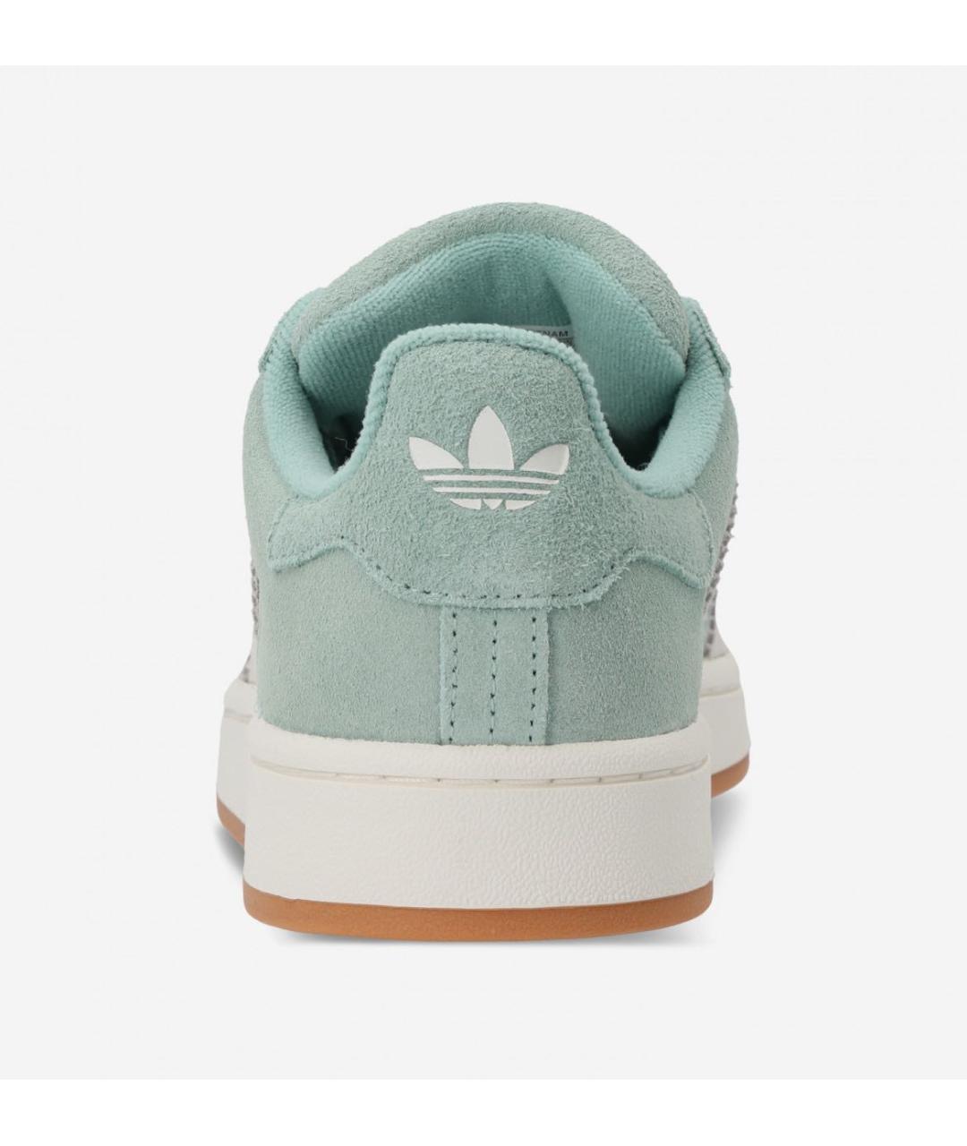 ADIDAS Бирюзовые замшевые кроссовки, фото 2