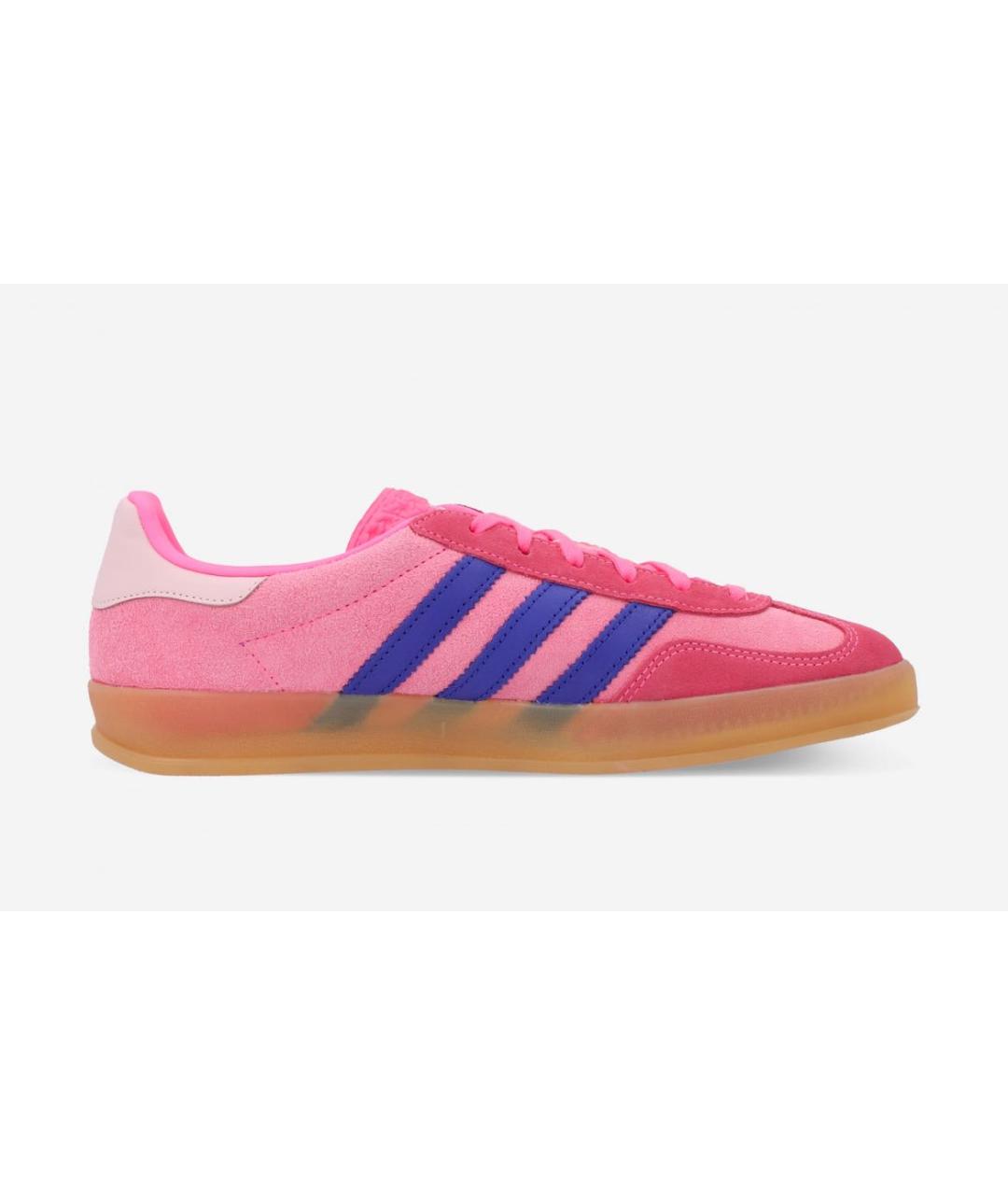 ADIDAS Розовые замшевые кеды, фото 2
