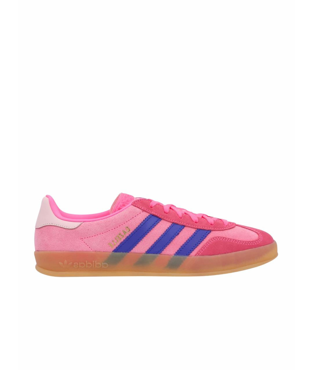 ADIDAS Розовые замшевые кеды, фото 1