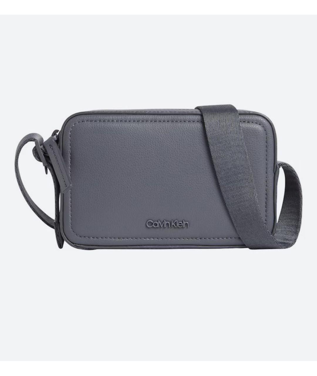 CALVIN KLEIN Серая сумка на плечо, фото 3
