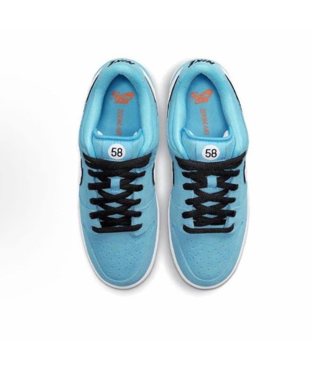 NIKE Голубые кроссовки, фото 4