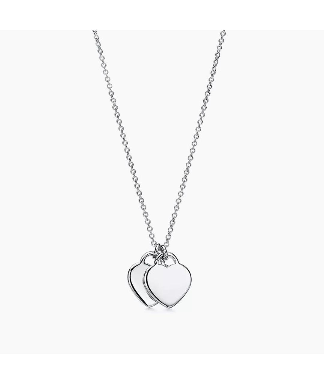 TIFFANY&CO Бирюзовая серебряная подвеска, фото 3