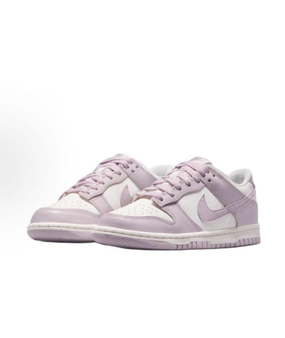 NIKE Розовые кожаные кроссовки, фото 3