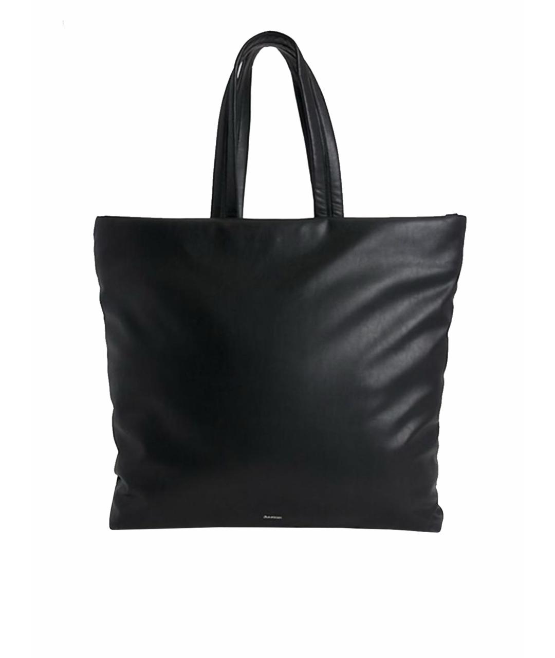 CALVIN KLEIN Черная сумка тоут, фото 1