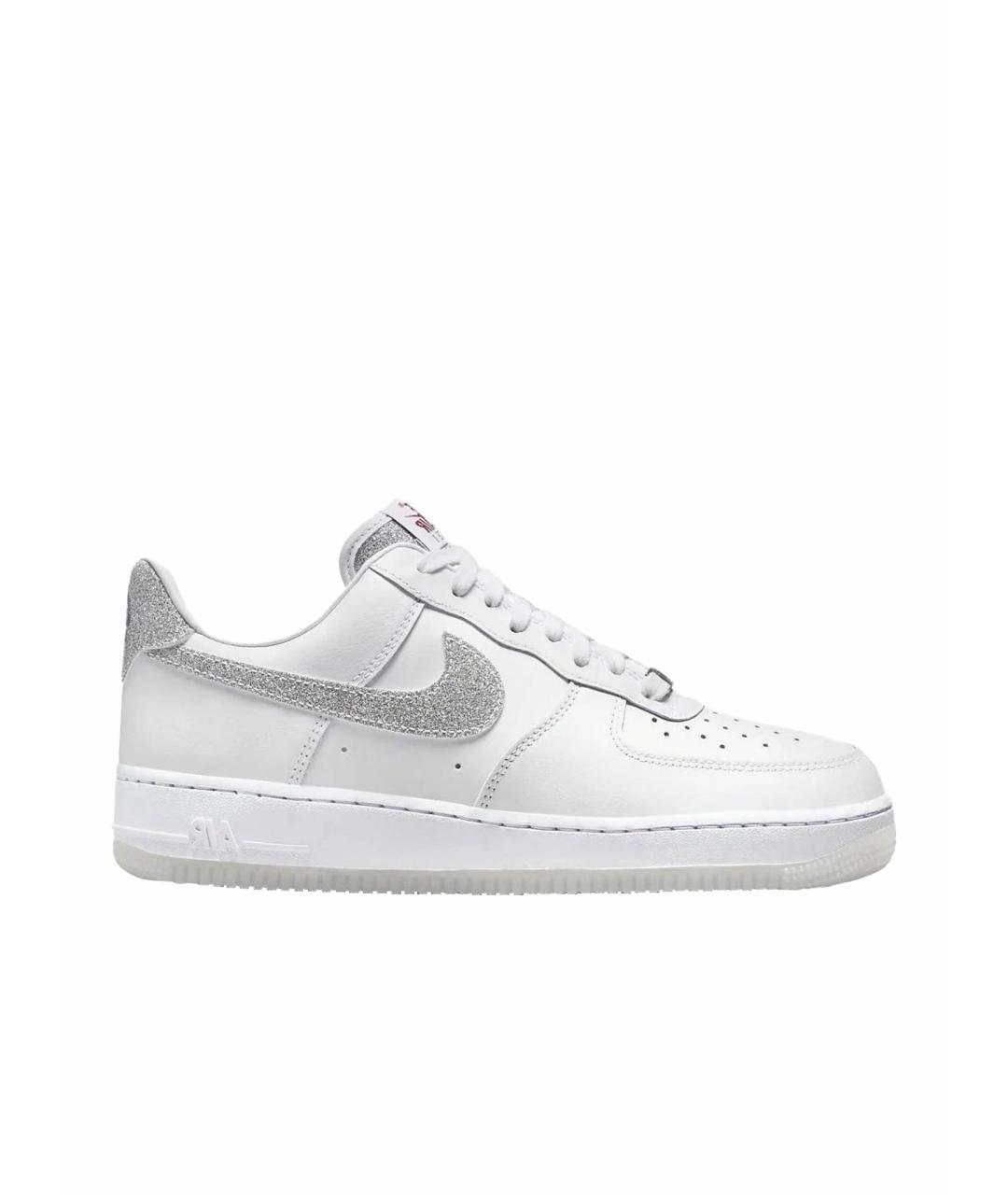 NIKE Белые кожаные кроссовки, фото 1