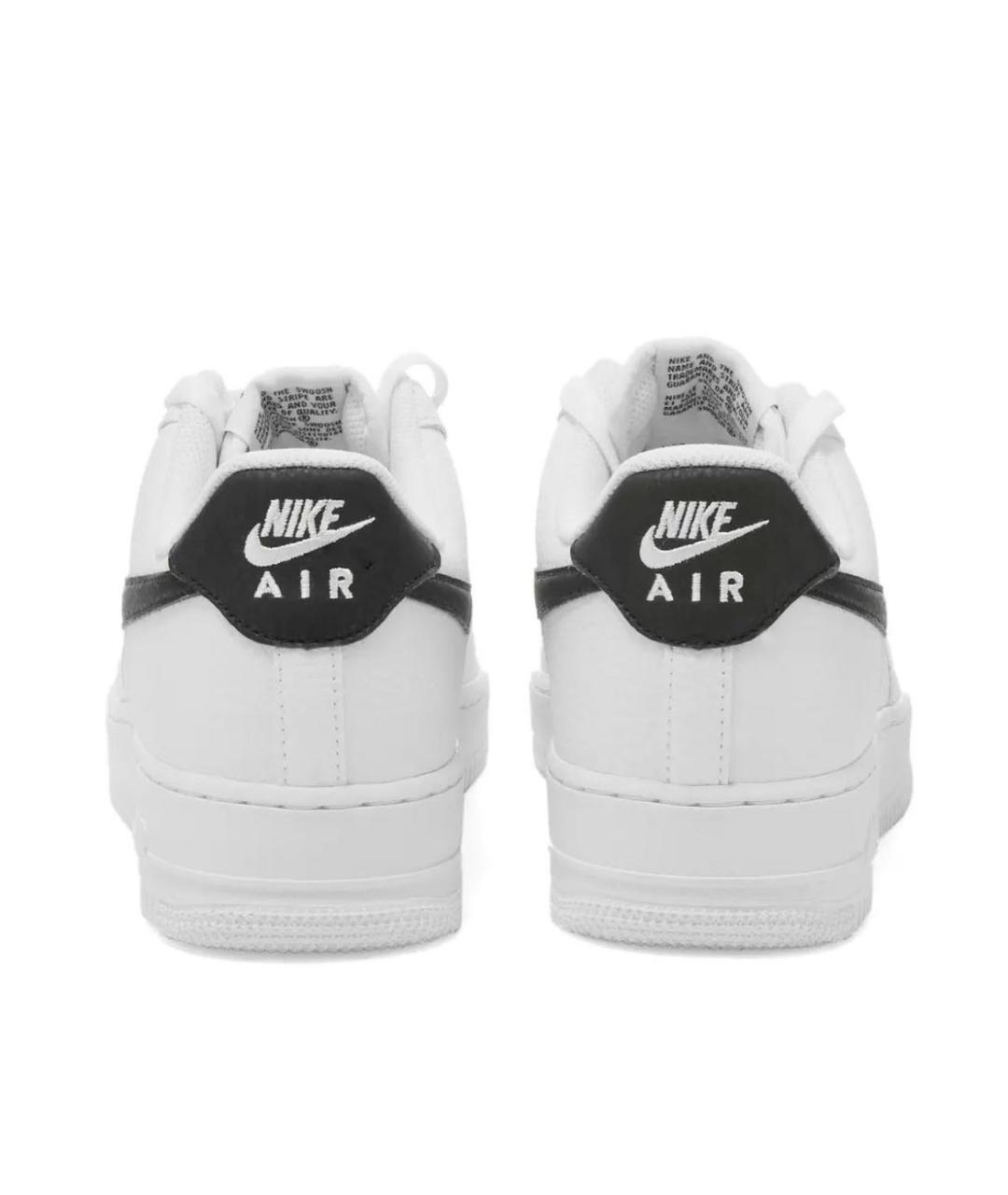 NIKE Белые кожаные низкие кроссовки / кеды, фото 3