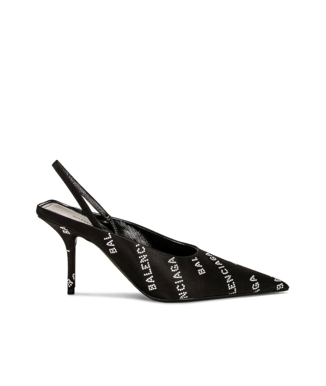 BALENCIAGA Черные мюли, фото 1