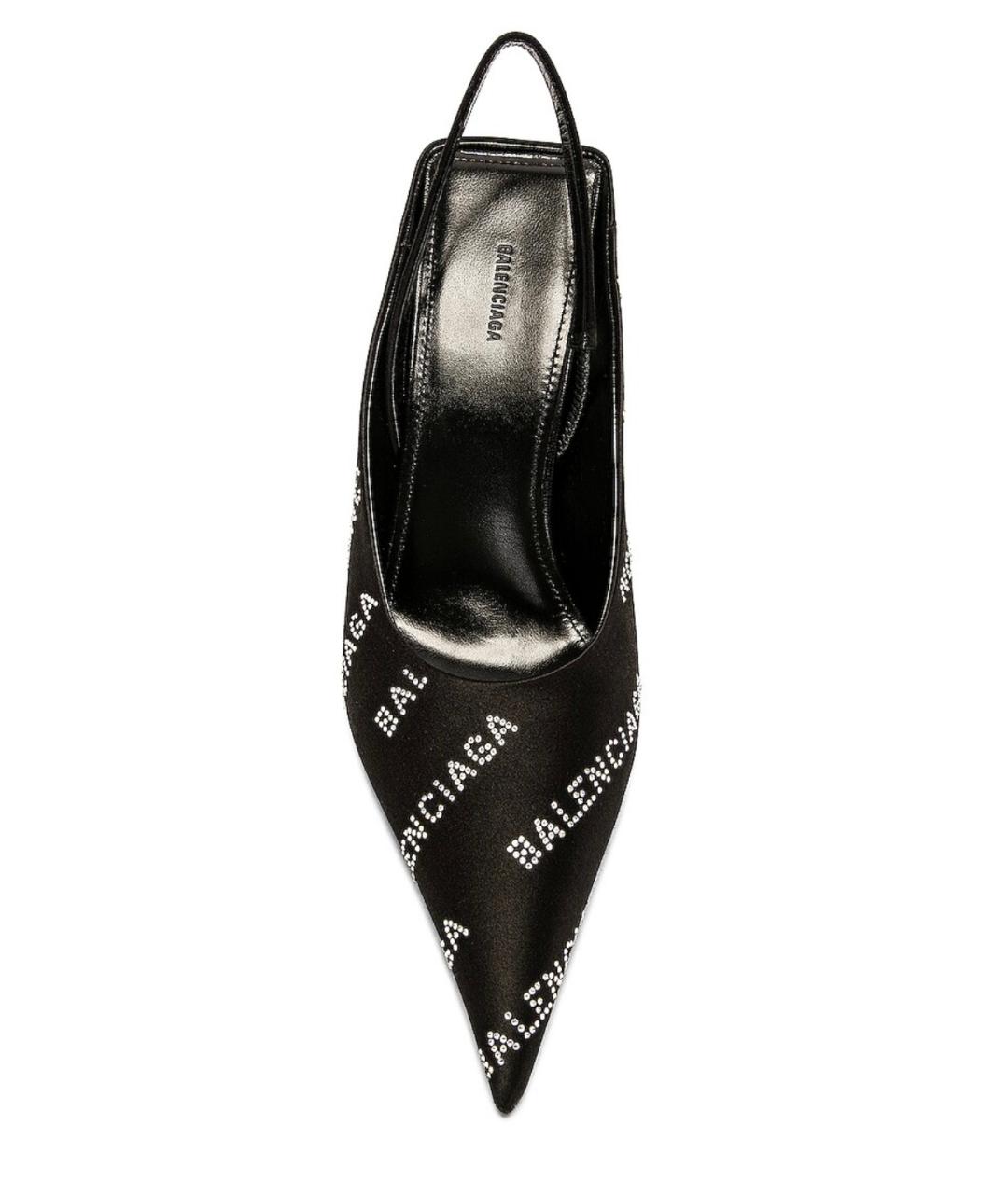 BALENCIAGA Черные мюли, фото 3