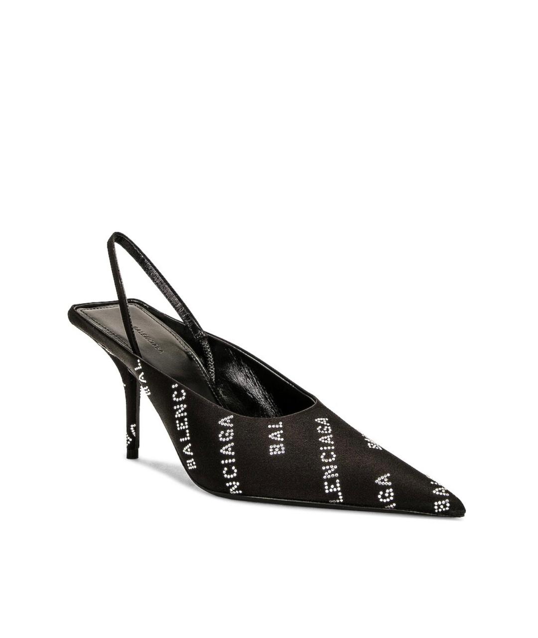BALENCIAGA Черные мюли, фото 2
