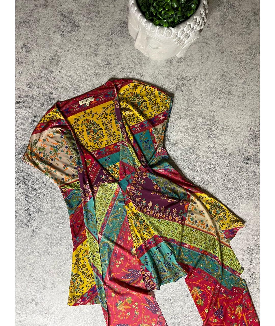 ETRO Мульти полиэстеровая блузы, фото 3