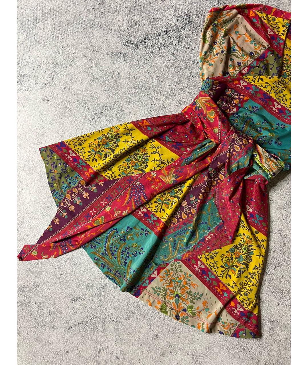 ETRO Мульти полиэстеровая блузы, фото 5