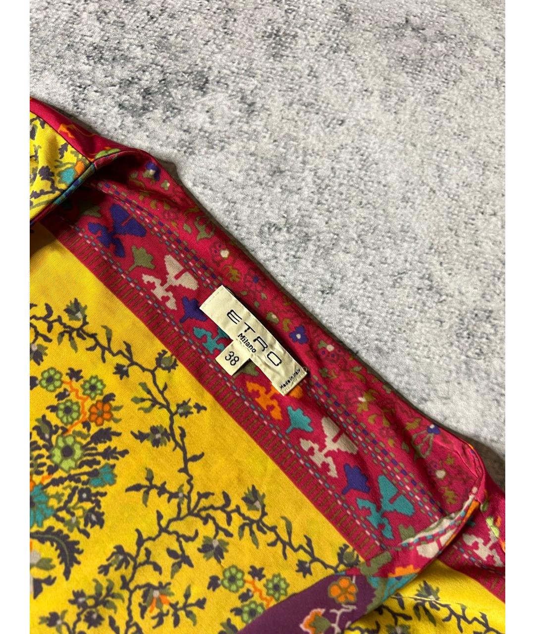 ETRO Мульти полиэстеровая блузы, фото 6