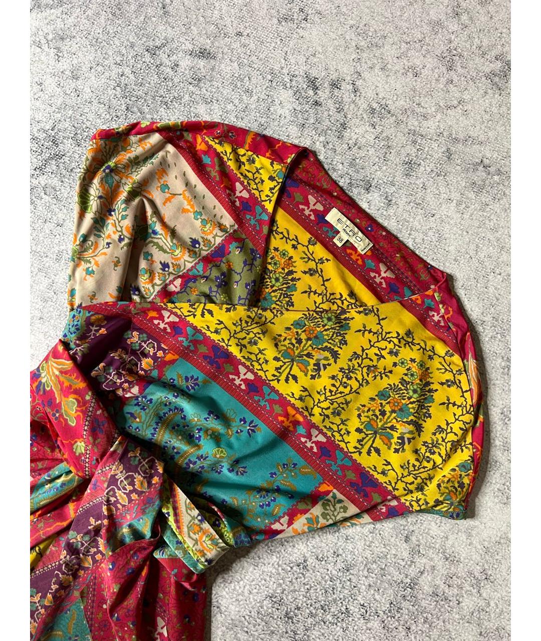 ETRO Мульти полиэстеровая блузы, фото 4