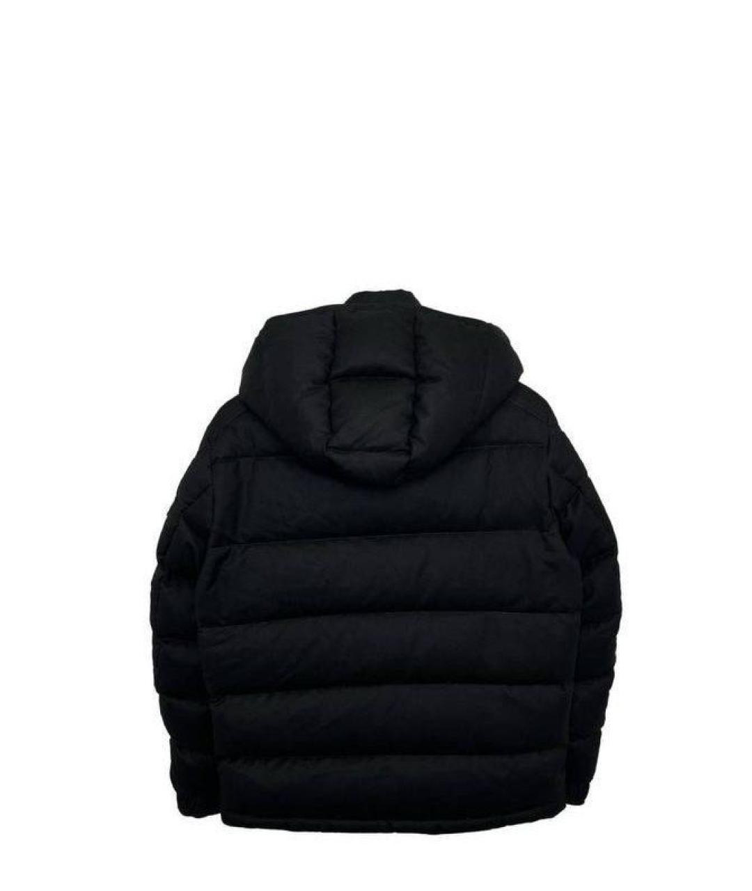 MONCLER Черный пуховик, фото 3