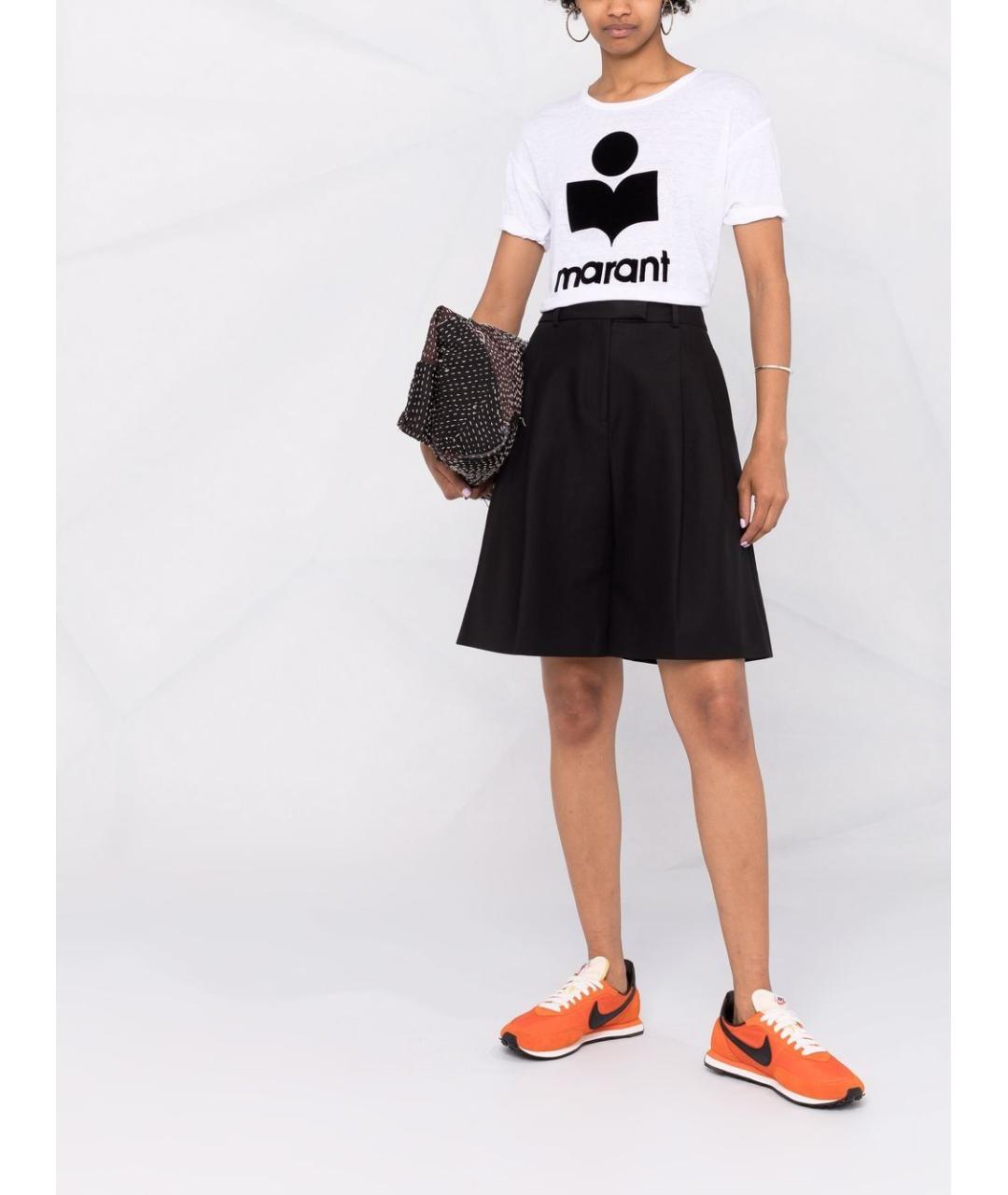 ISABEL MARANT Белая хлопковая футболка, фото 2