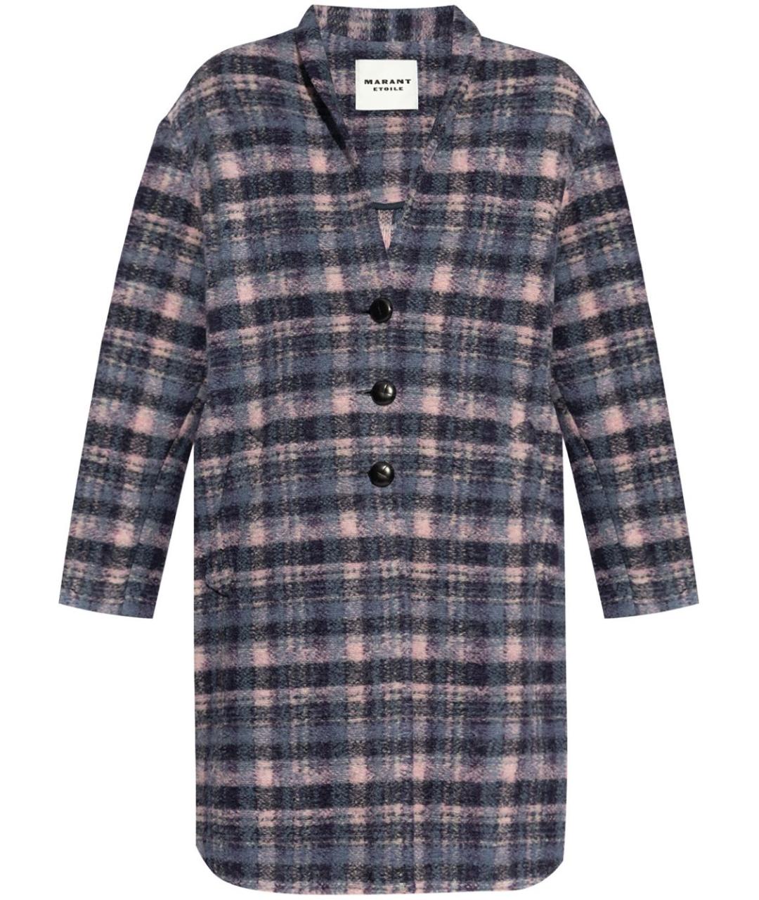 ISABEL MARANT Мульти полиэстеровое пальто, фото 1
