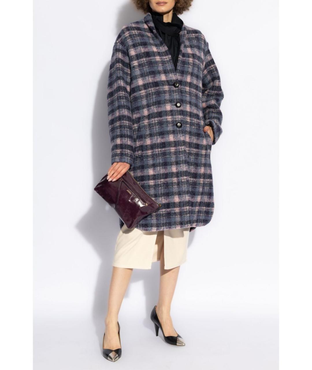 ISABEL MARANT Мульти полиэстеровое пальто, фото 2