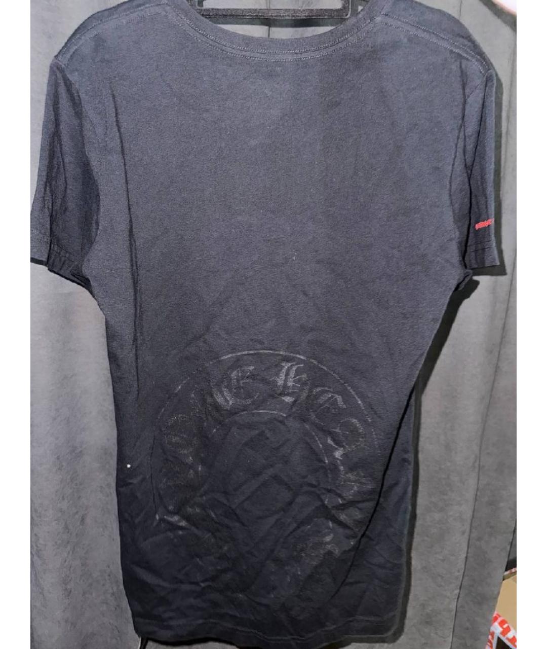 CHROME HEARTS Черная футболка, фото 2