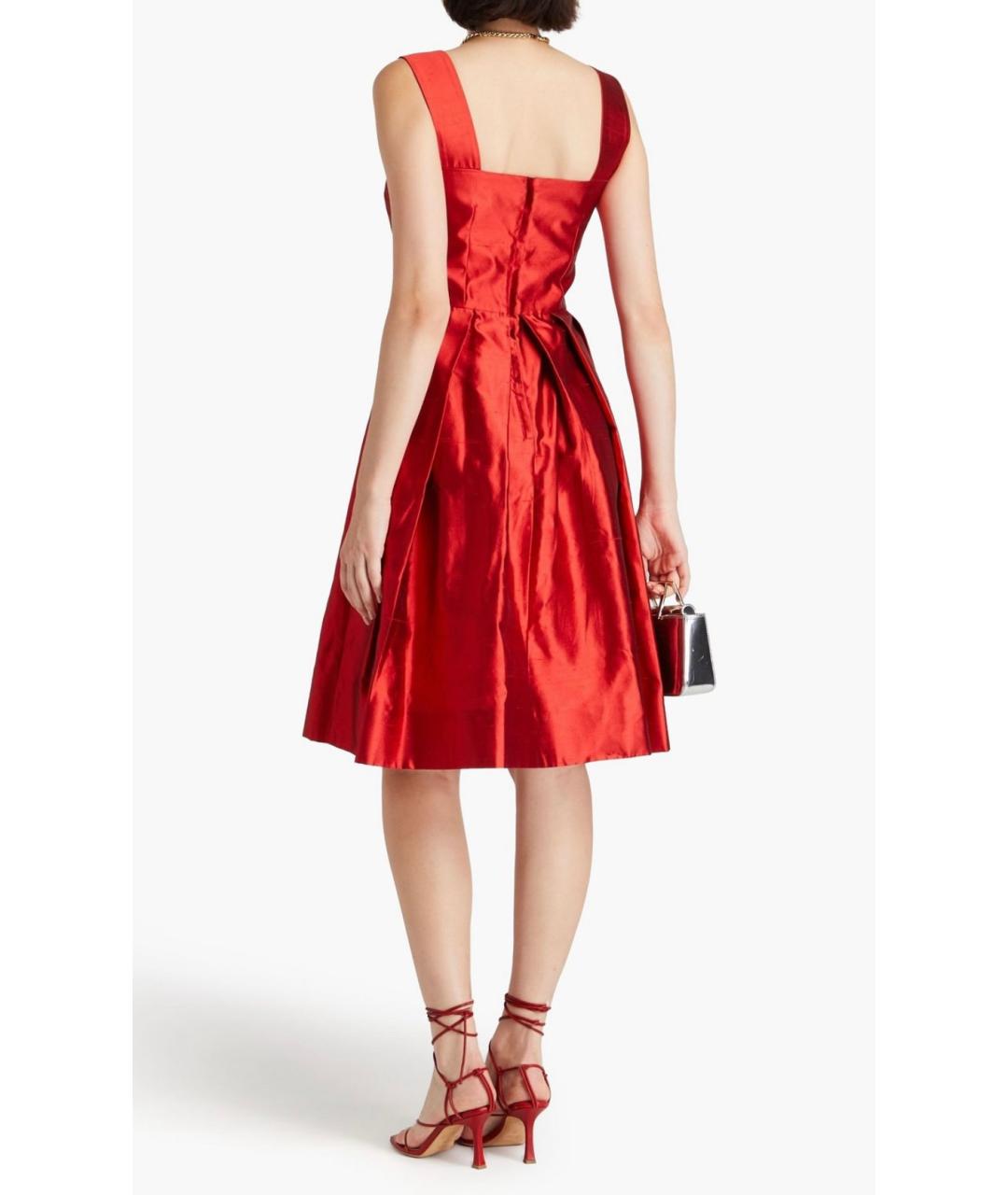 DOLCE&GABBANA Красное коктейльное платье, фото 3