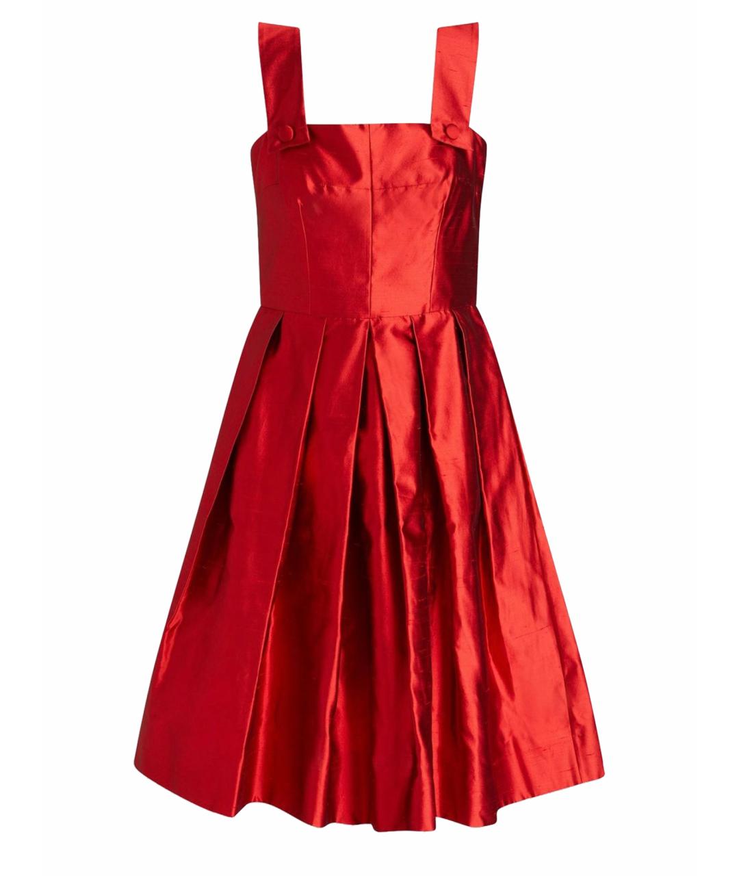 DOLCE&GABBANA Красное коктейльное платье, фото 1