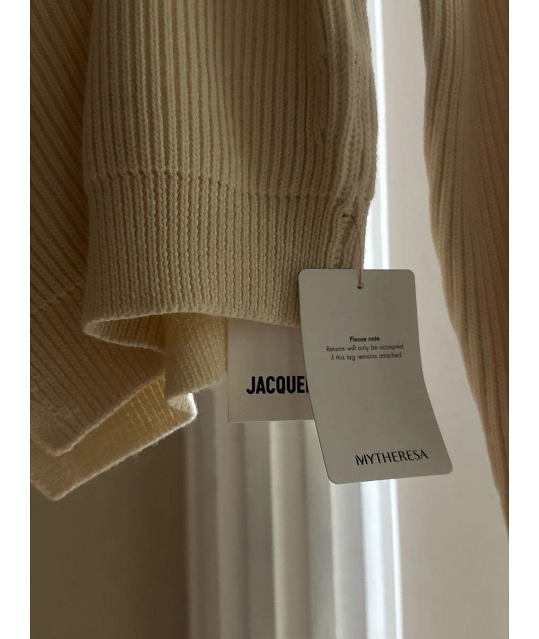 JACQUEMUS Бежевый джемпер / свитер, фото 3