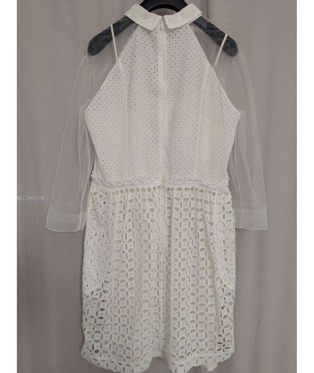 SIMONE ROCHA Белое хлопковое коктейльное платье, фото 2
