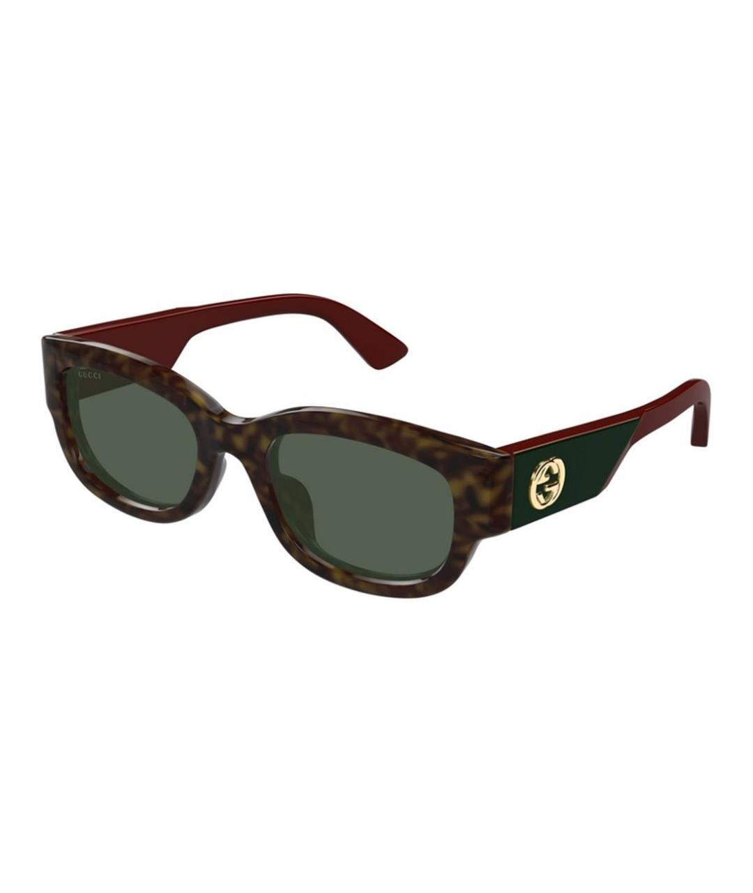 GUCCI Мульти пластиковые солнцезащитные очки, фото 2
