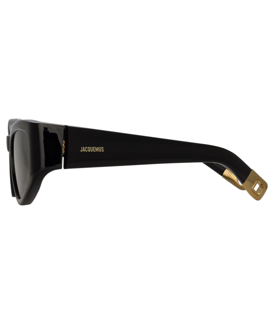 JACQUEMUS Черные солнцезащитные очки, фото 3