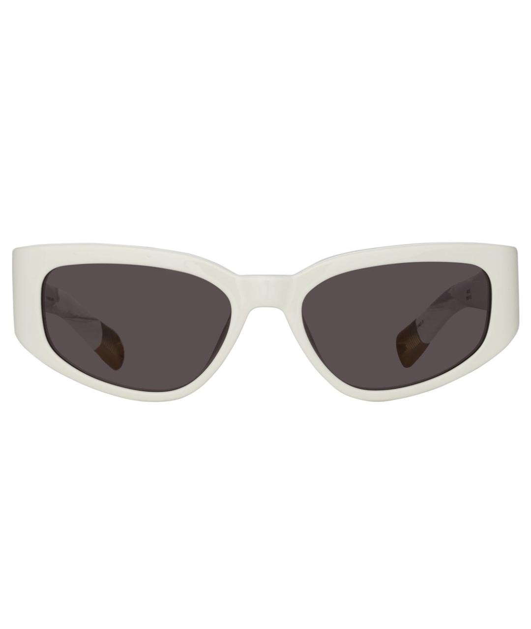 JACQUEMUS Белые солнцезащитные очки, фото 2