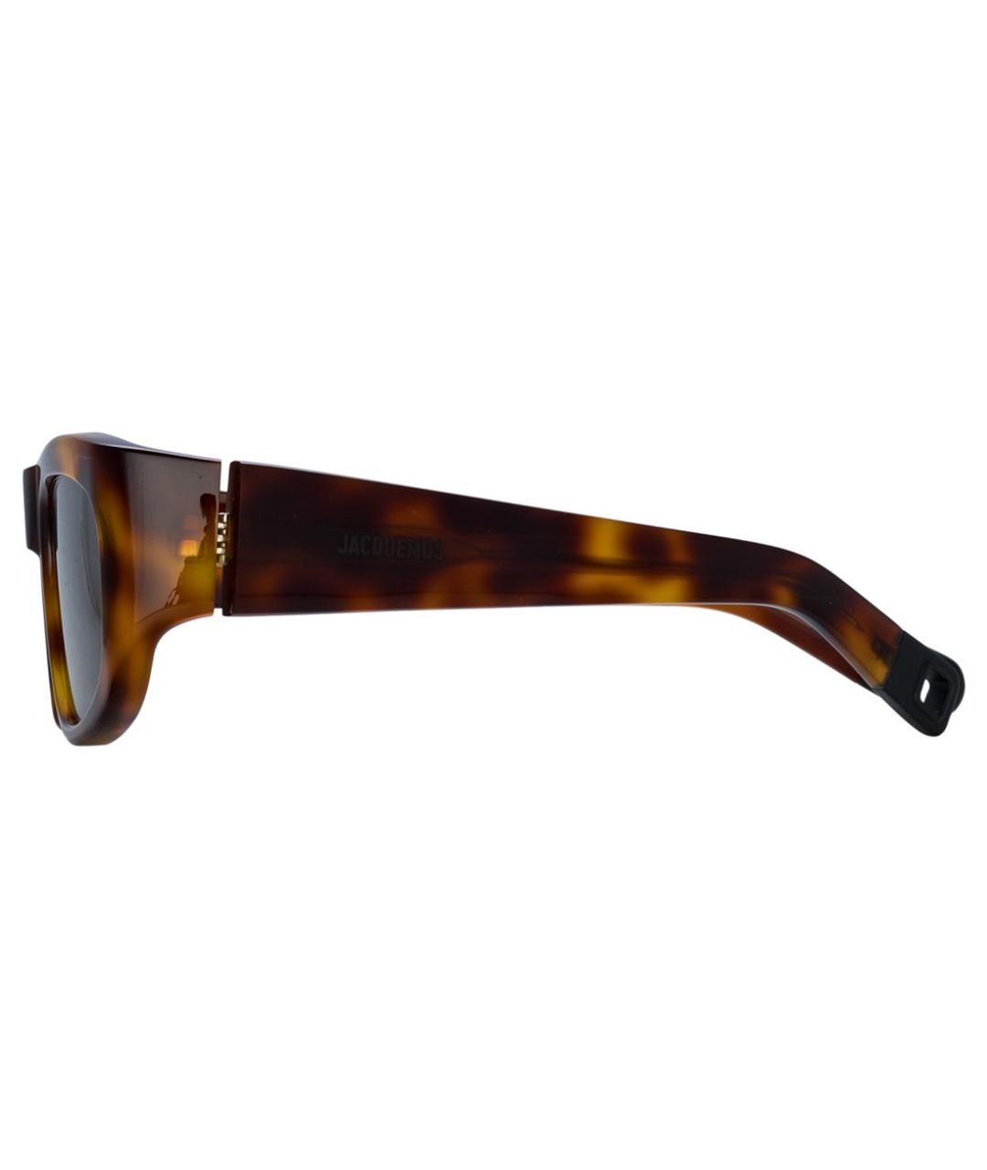 JACQUEMUS Коричневые солнцезащитные очки, фото 3