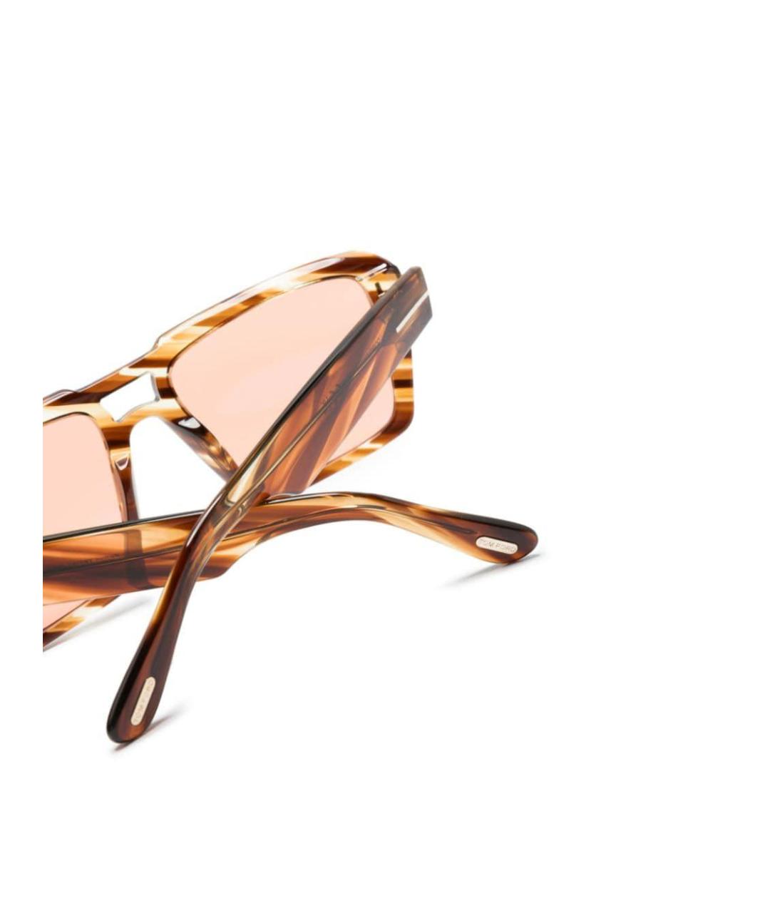 TOM FORD Коричневые солнцезащитные очки, фото 3