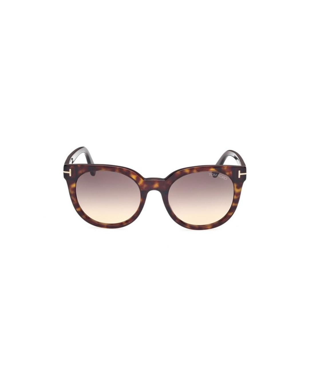 TOM FORD Коричневые солнцезащитные очки, фото 3